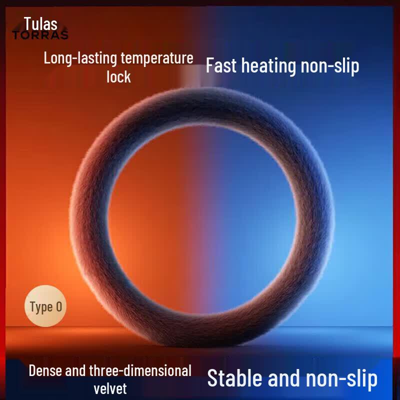 TORRAS Universal Winter Car Steering Wheel Cover