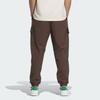 Adidas Originals Solid Color Drawstring Cuffed Knit Sports Pants Men Pants Brown Light-Khaki IZ1517