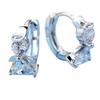Elegant Angel Earrings Silver Plated Ear Jewelry for Women Stylish and Graceful Accessories