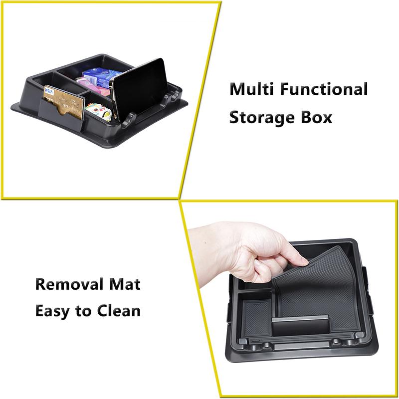 Dahboard Storage Organizer Box Phone Holder for Suzuki Jimny JB23 JB43 1998-2018 Center Console Storage Tray Car Accessories
