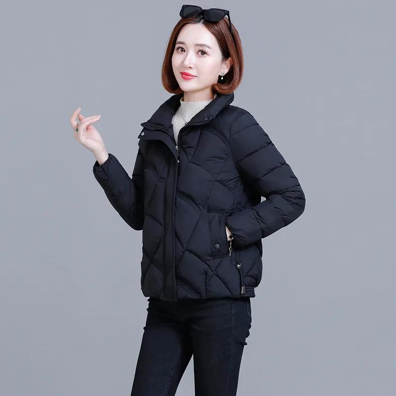Women's Short Down Jacket, Loose Casual Winter Padded Jacket, Lightweight Fashion Padded Jacket