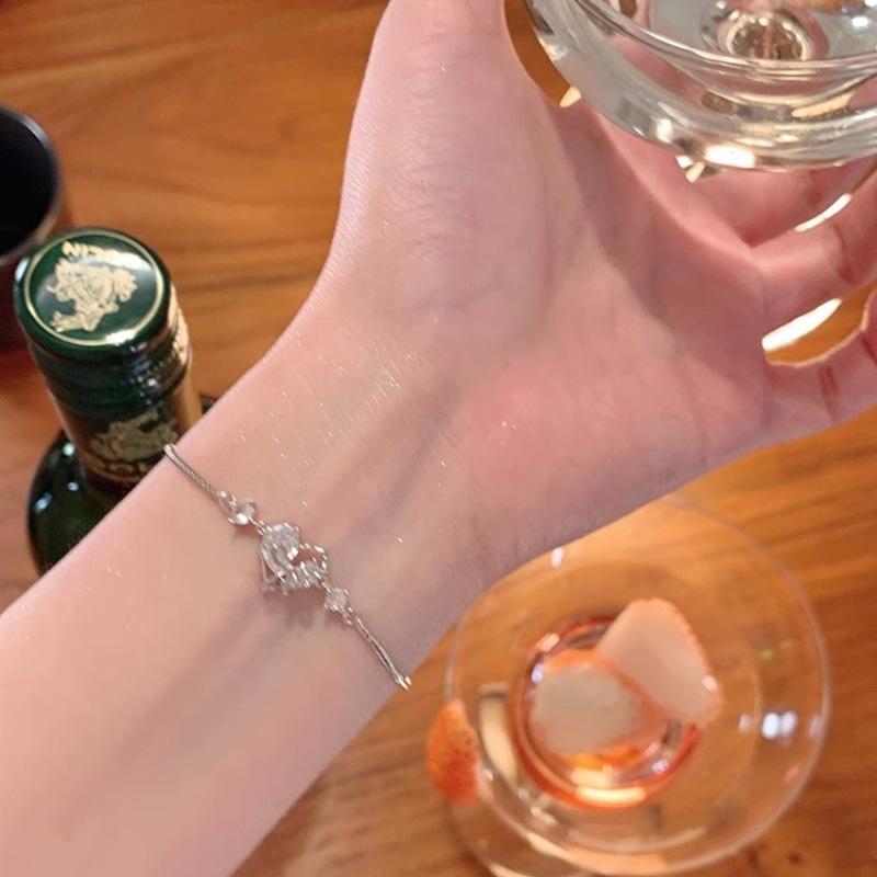 Korean Ins Tide Pearl Bracelet Design Temperament Bracelet Couple Bracelet Hand Jewelry