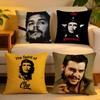 Pudebetræk Hør Hudvenligt Blødt Dekorativt Betræk Sofa Hjemmeindretning Berømthed Revolutionær Helt Che Guevara Pudebetræk