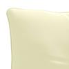 R Back Cushion PUTTEN 100percent  Polyester Cream 80 X 40 X 10 Cm