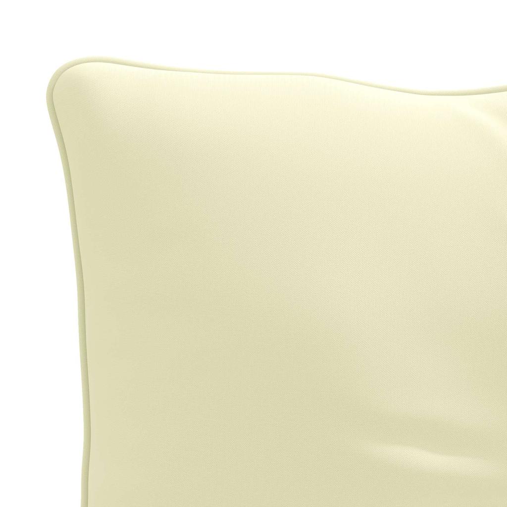 R Back Cushion PUTTEN 100percent Polyester Cream 80 X 40 X 10 Cm