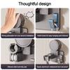 Suction Cup Showerhead Bracket Space Aluminum Handheld Sprayer Support  Bathroom Accessories