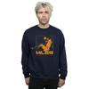 Miles Davis Herren Orange Quadratisches Sweatshirt