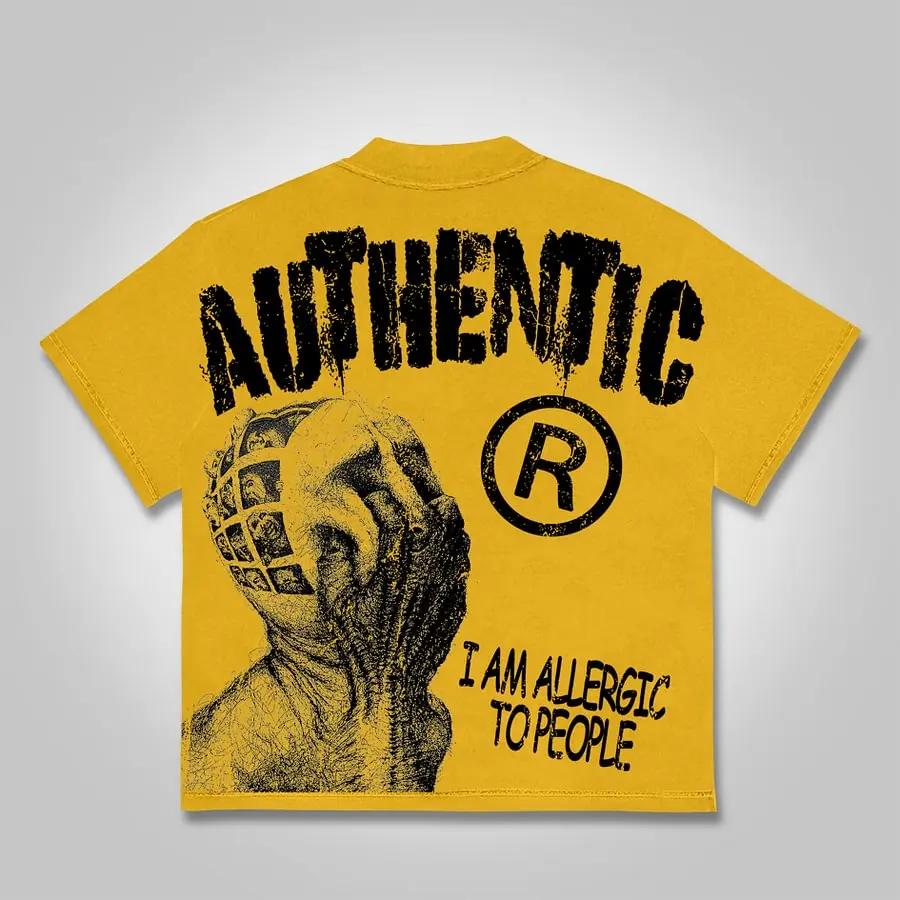 

2025 Футболки в стиле Y2K Винтажный принт Графика Хлопковая футболка Мужская Y2K Летняя с коротким рукавом Оверсайз футболка Уличная одежда Женские топы 4XL