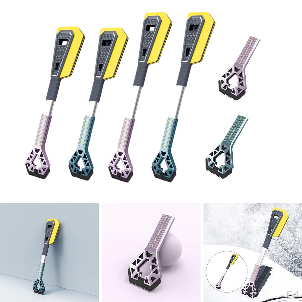 Car Snow Broom Accessories Non-Slip Handle Multifunctional for Winter Outdoor