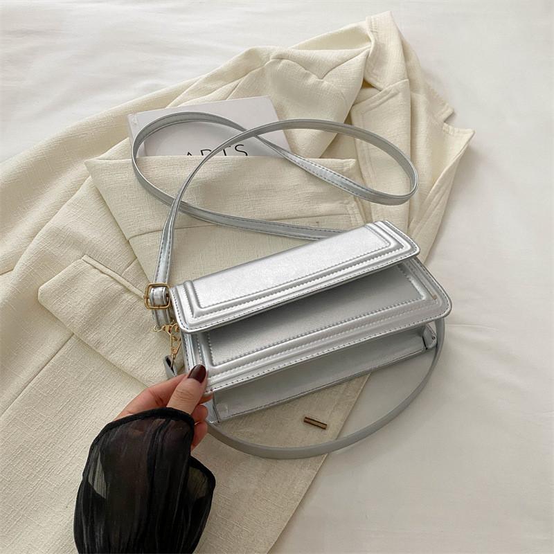 Chic Casual Shoulder Bag For Women Summer 2024 Trendy Small Handbag