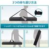 OUKMIC Microphone Stand 122cm Suitable for Music with Adjustable Shoulder and Double Zipper Bag, Long, Tripods, Stands, Etc., Strap, Heavy-Duty