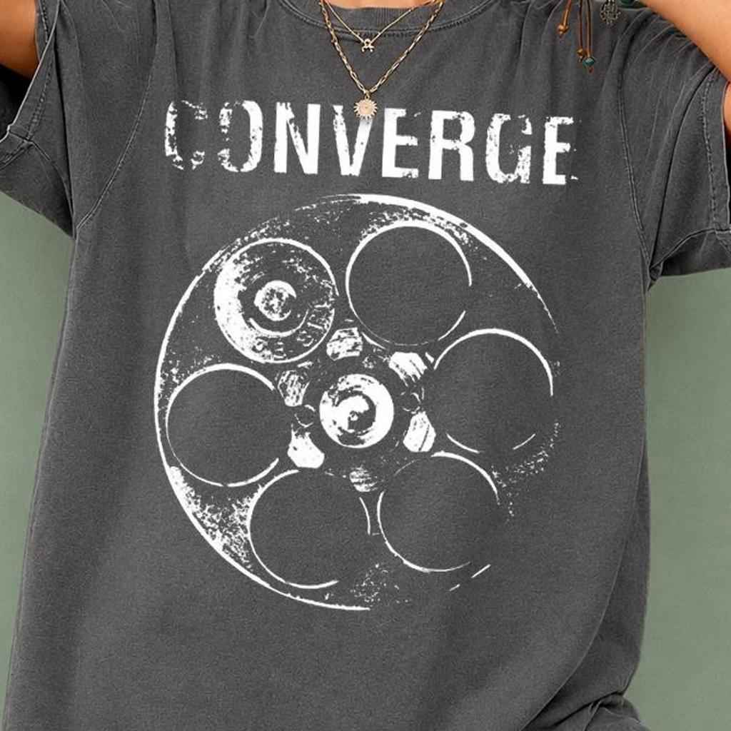 Converge Shirt, Hardcore Musik Grafik T-Shirt, Vintage Metalcore Shirt, Punk Rock Bekleidung, Geschenk für Alternative Musik Fans