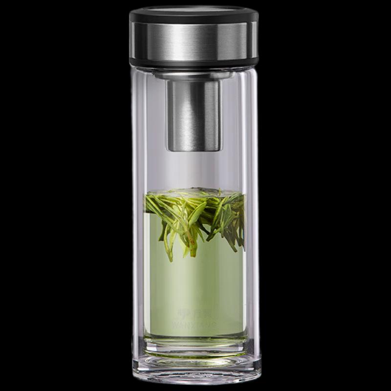 Wanxiang Double-Layer Glass Cup