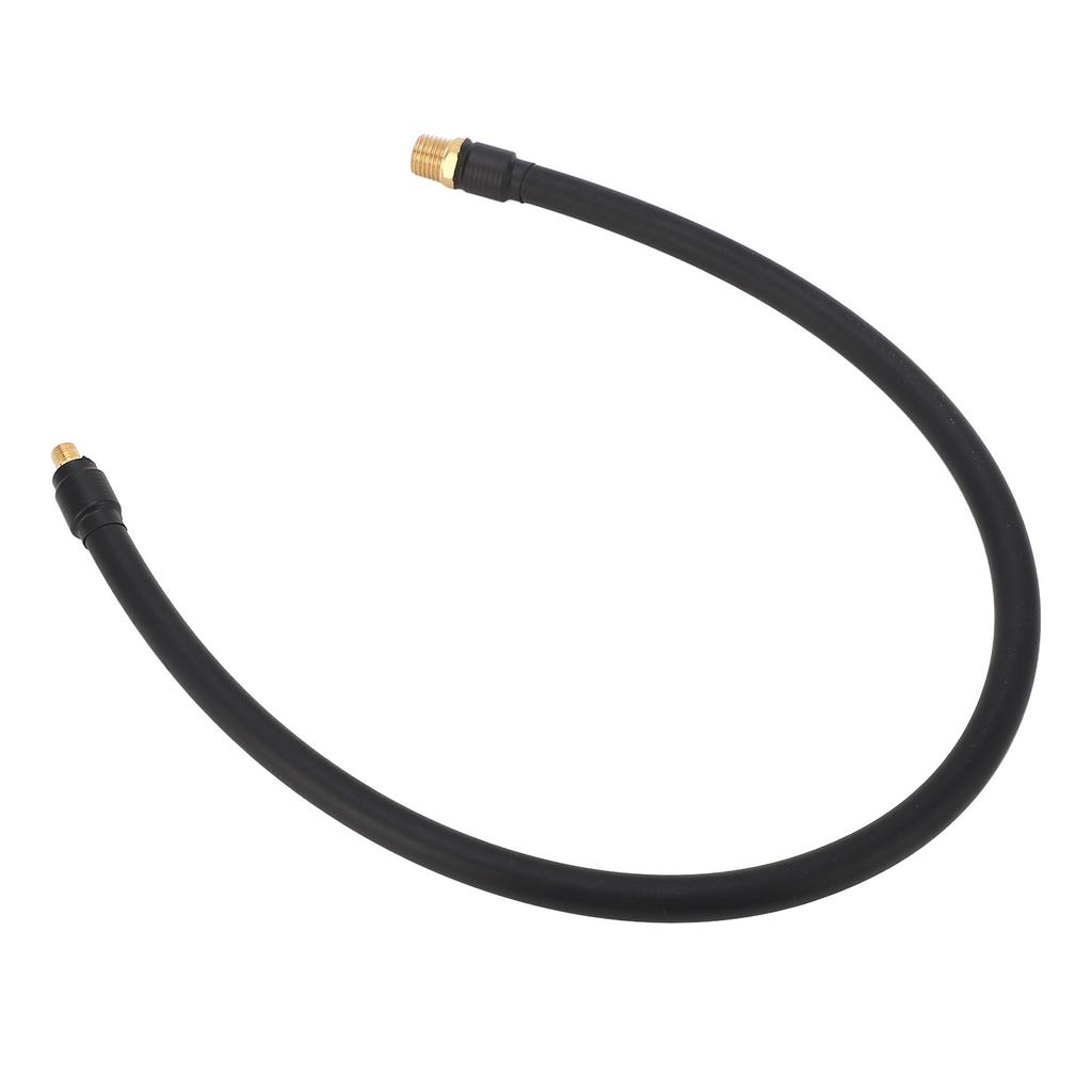 14in NPT Air Compressor Hose Rubber Double Head Air Pump Tire Inflation Inflator Connection Hose