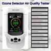 5V PM2.5/ 1.0 / 10 O3 Ozone Detector TVOC Air Quality Tester USB Instrument 2.8 LCD Screen Carbon Dioxide Formaldehyde Dust Haze Meter 155 x 87 x 35mm