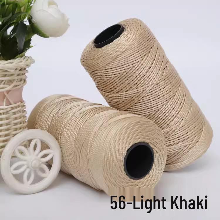 Ice Silk Bright Yarn for Handmade Knitting: Crochet Bags, Hats, Car Seat Cushions, Cup Holders, and Slippers.