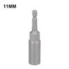 80mm Length Hex Sockets Nut Driver Drill Bits Drive Socket Adapter