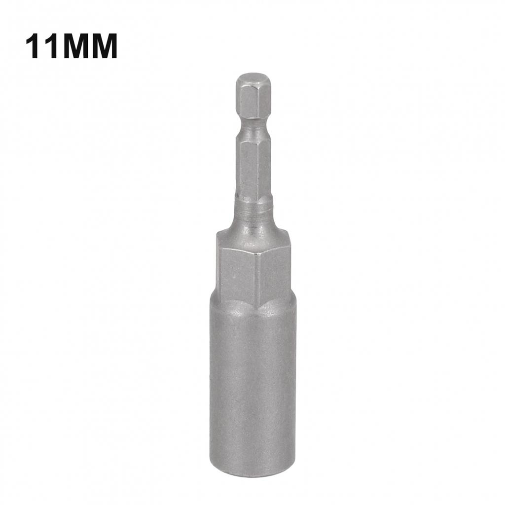 80mm Length Hex Sockets Nut Driver Drill Bits Drive Socket Adapter