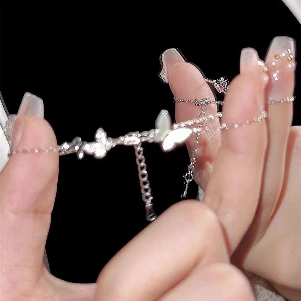 Butterfly fly bracelet girls summer niche exquisite fritillary butterfly hand jewelry simple and versatile temperament new