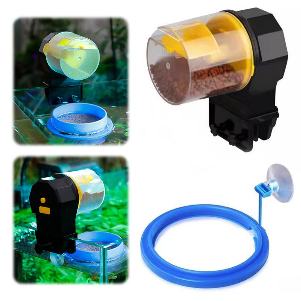 Automatic Fish Feeder Fish Tank Feeder Intelligent Timing Feeder for Fish Tank Aquarium and Turtle Tank