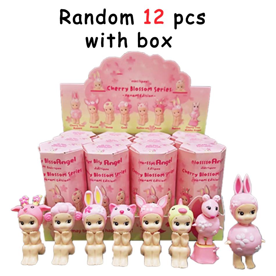 / New  Selling S Angels Cherry Blossom Series Anime Figures Ornaments Dolls Fans Children Birthday Gift Random