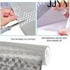 Self-adhesive Aluminium Foil Paper - Kitchen Oil & Fire Resistance High Temperature Waterproof Moisture Cabinet Tile Wallpaper