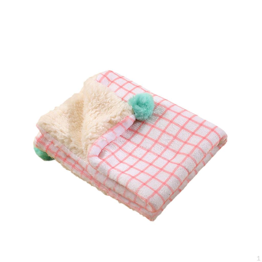 Fleece Cat And Dog Bed Mat, Washable Kennel Pad for Pets