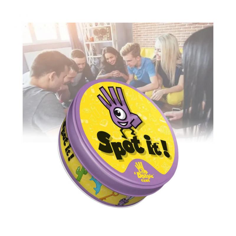 Dobble Asmodee Brettkartenspiel 15 Minuten Spielzeit Familientreffen Party