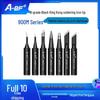 A-BF 900M Series Universal Soldering Iron Tips: Horseshoe, Flat, Pointed (B-Grade)
