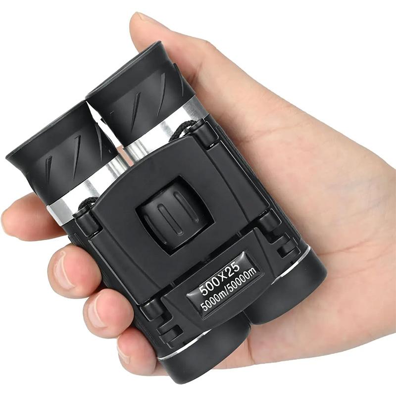High Power 5000m Long Range Binoculars Compact Straight Telescope Portable Mini Hd Binoculars Lightweight Optical Scope For Outdoor Photography Campin