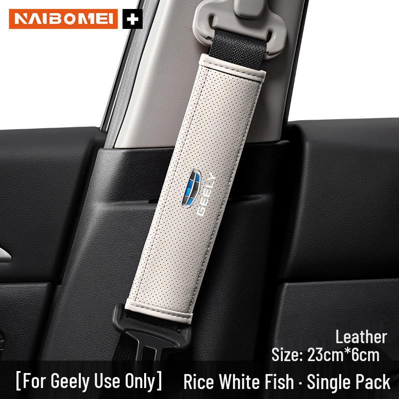 

Car Seat Belt Shoulder Protector for Geely Xingyue, Binyue, Emgrand, Borui, Geometry ICON