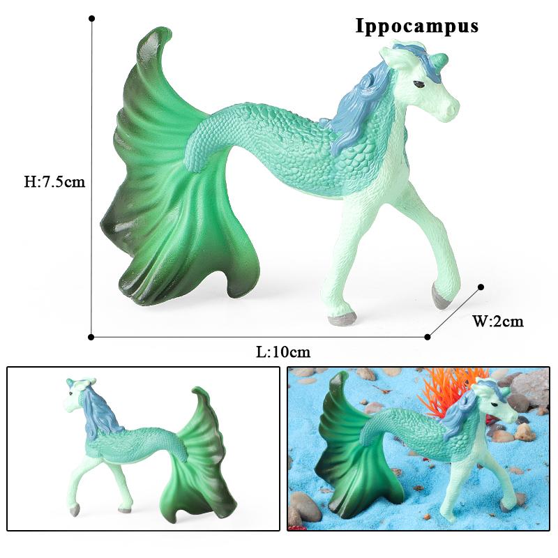 Oenux Phoenix Cerberus Ice Monster Model Cerberus Griffin Dragon Dinosaurs Action Figures Animals Toy Collection Kid Gift