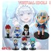 High-quality Pvc Virtual Idol Figure 6 Varieties Of Collectible Toys For Anime Fans Characters)