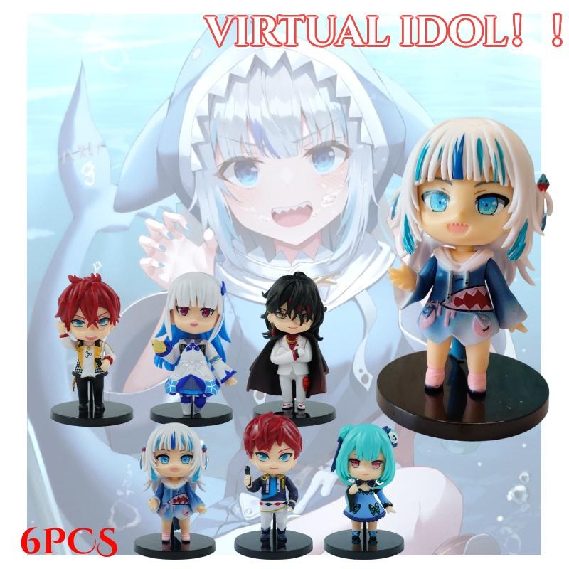 High-quality Pvc Virtual Idol Figure 6 Varieties Of Collectible Toys For Anime Fans Characters)