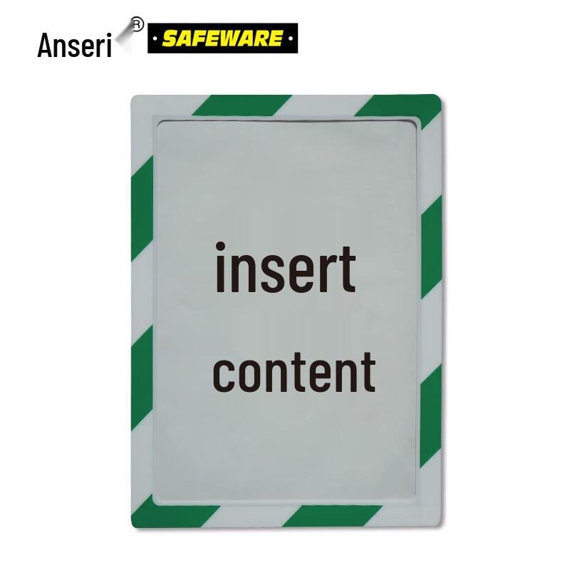 Magnetic Warning Document Frame