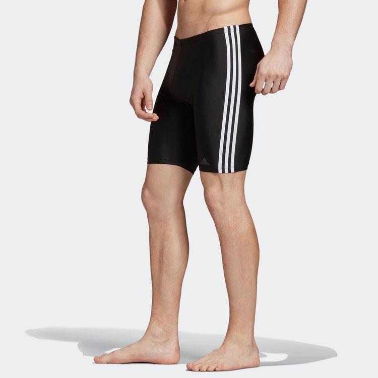 Adidas Fit Jam 3S Swim Shorts Men Bottoms Black DP7541