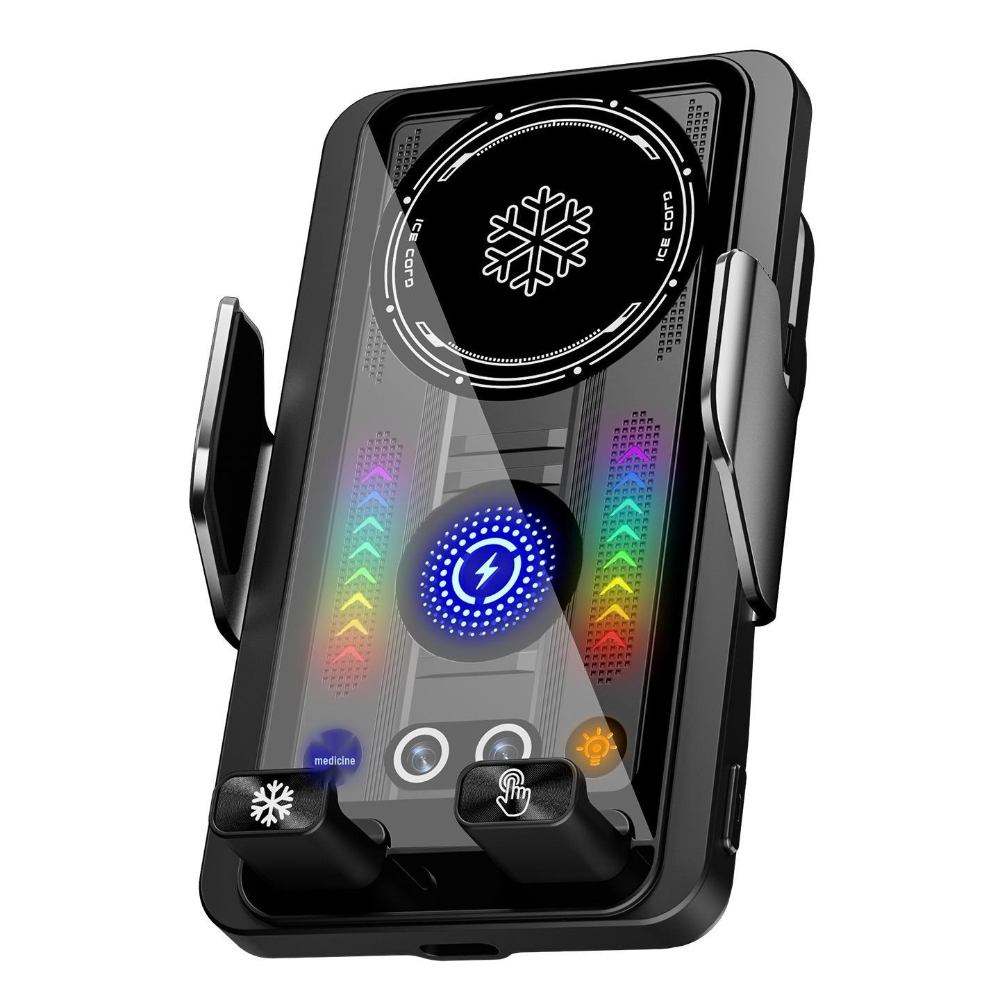 Magnetic 360° Rotating Wireless Phone Charger with Cooling