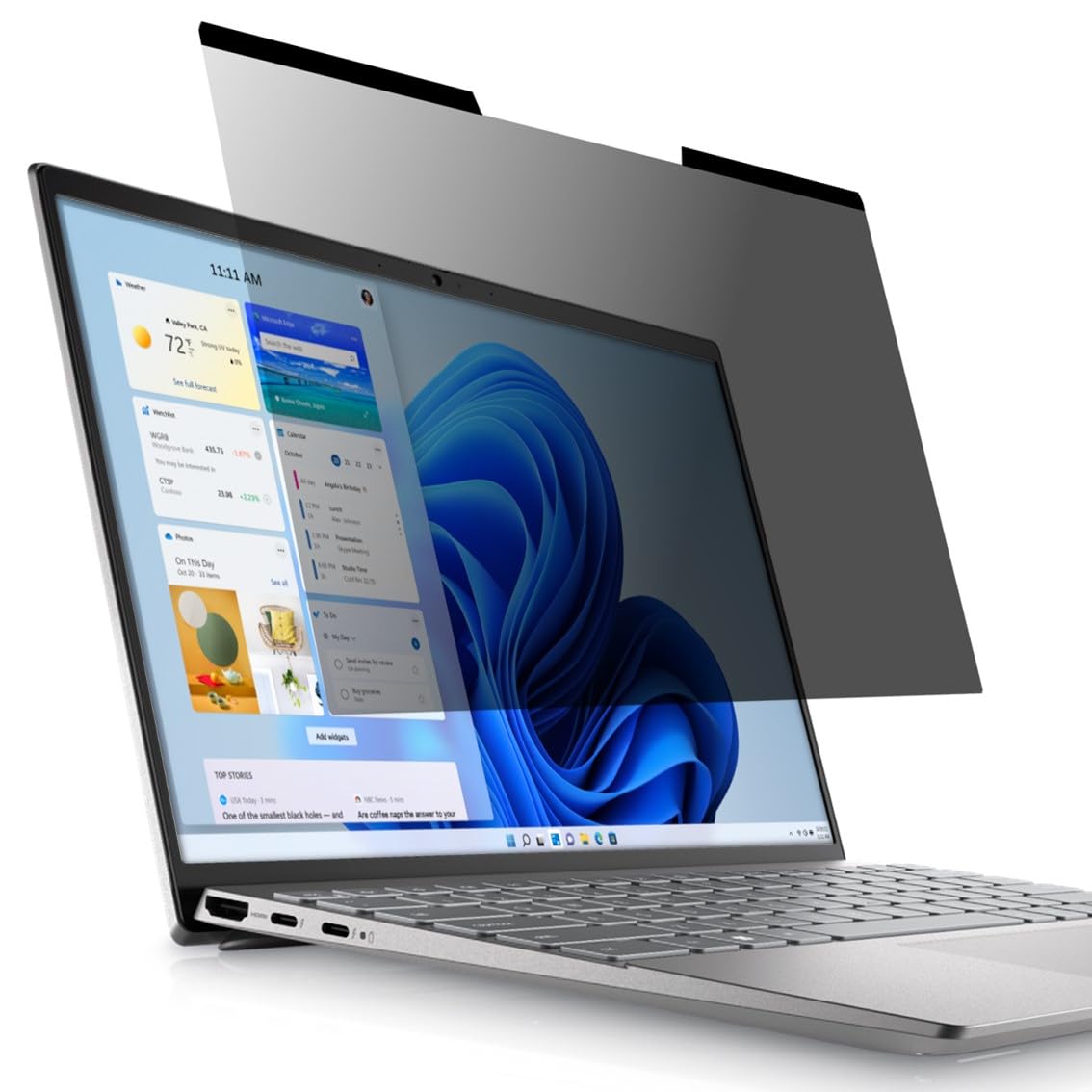 

LOE 13.3-inch 16:10 Screen Protector (Magnetic) Privacy Filter with Blue Light Filter, Glossy/Matte, Double-Sided, Reversible (288x188mm) - 1 Sheet