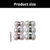Set mit 12 eleganten magnetischen Hijab-Nadeln Dekorative Schal-Befestiger Imitation Perlen Broschen Schmuck für muslimische Kleidung