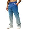 Pantaloni da Jogging Larghi Stampati da Uomo con Tasche per Abbigliamento Casual e Atletico
