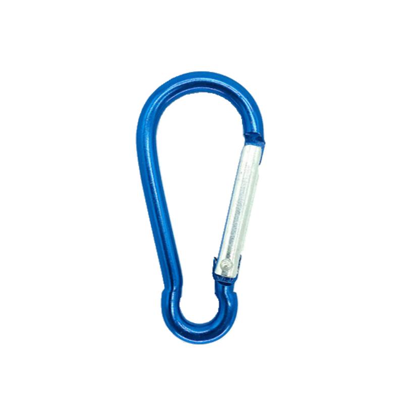 

2/5/10/15 шт. крючок с пружинной застежкой, карабин из алюминиевого сплава, пружинные крючки с защелкой, брелок, карабин для восхождения, инструменты для кемпинга 15 PCS