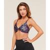 Gymshark Printed Twist Front Bralette Morning Blue B4b6z Udv2