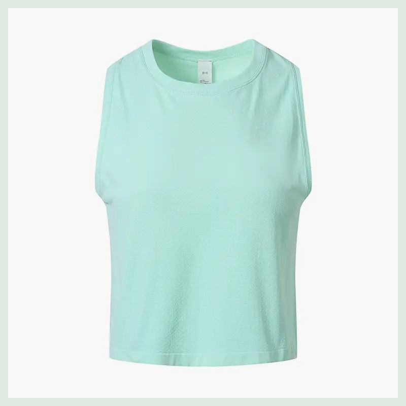 

Women s Sport Sleeveless T-shirt with Beautiful Back & Yoga Bra - Breathable, Skin-friendly, Sweat-absorbing M (up to 120 jin)