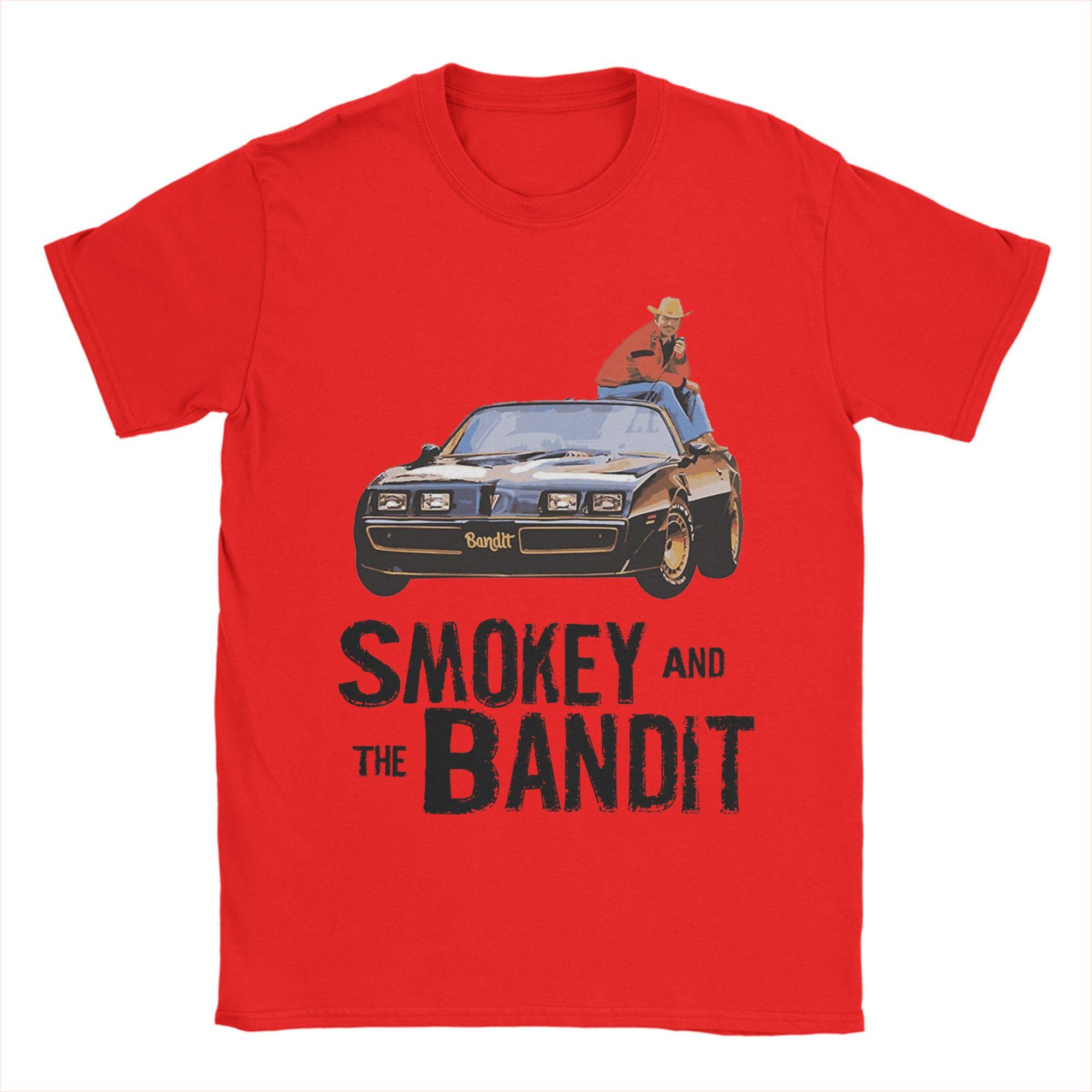 

Smokey and the Bandit T Shirts for Men 100 Cotton Awesome TShirts Crew Neck Tee Shirt Short Sleeve Clothes Plus Size S
