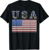 USA American Flag United States US Patriotic T-Shirt