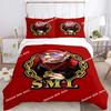3D Print Cartoon SML Jeffy Bedding SetDuvet Cover Comforter Bed Set Quilt Cover PillowcaseKing Queen Twin Size Boys Girl Adult