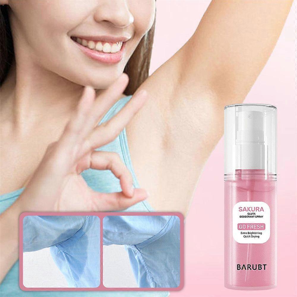 3X Sakura Fragrance Antiperspirant Spray To Remove Underarm Sweat Odor Antiperspirant