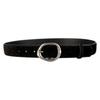 Trendy Cowhide Womens Belt With Metal Clasp For Fashionable Casual Outfits