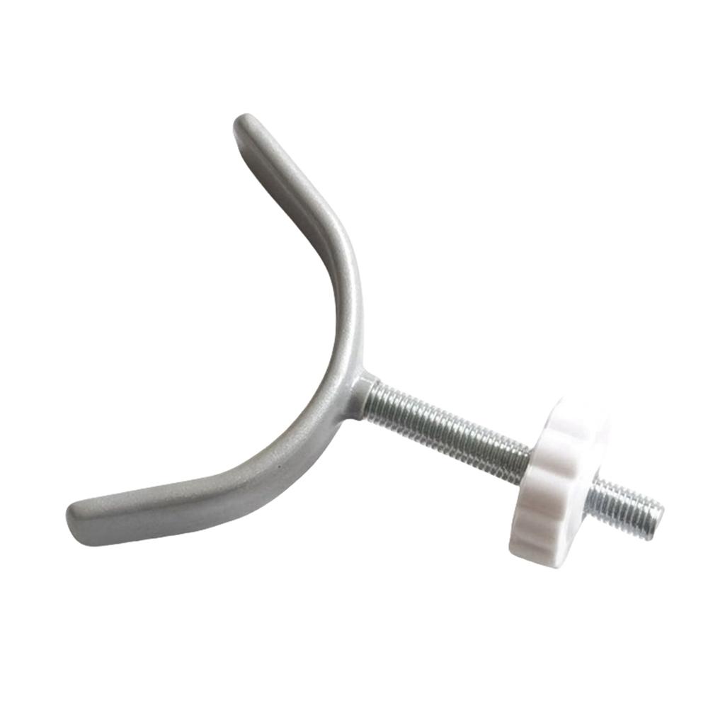2 Pieces Y Shaped Spindle Rod Gate Banister Adapters for Pressure Mounted Baby Gates with Rubber Padded Ends