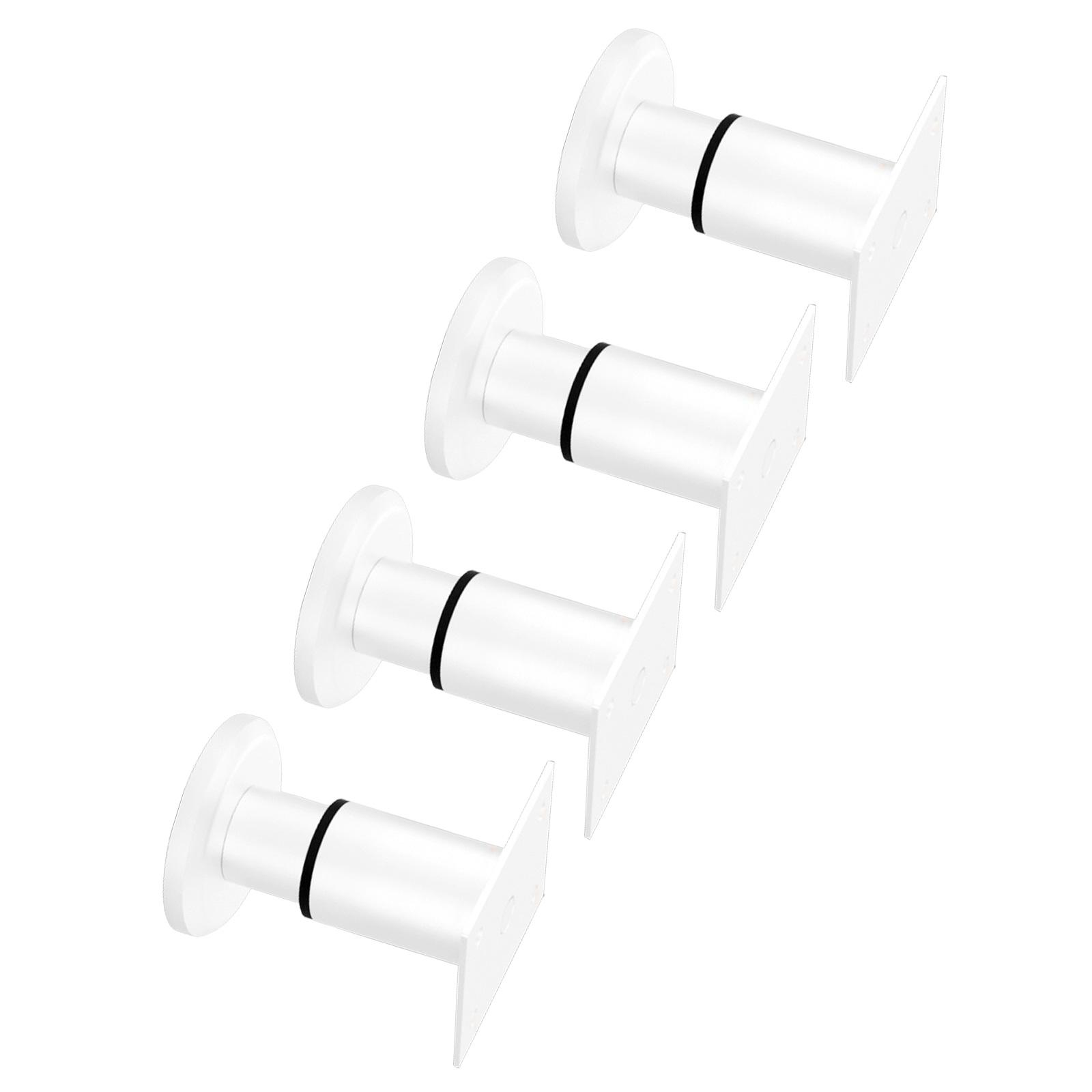 

Набор из 4 регулируемых универсальных ножек для мебели, опорные ножки по высоте, простая установка для различной домашней мебели A